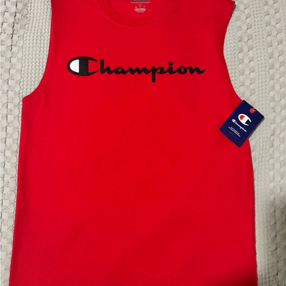 Champion men’s muscle tee (M)